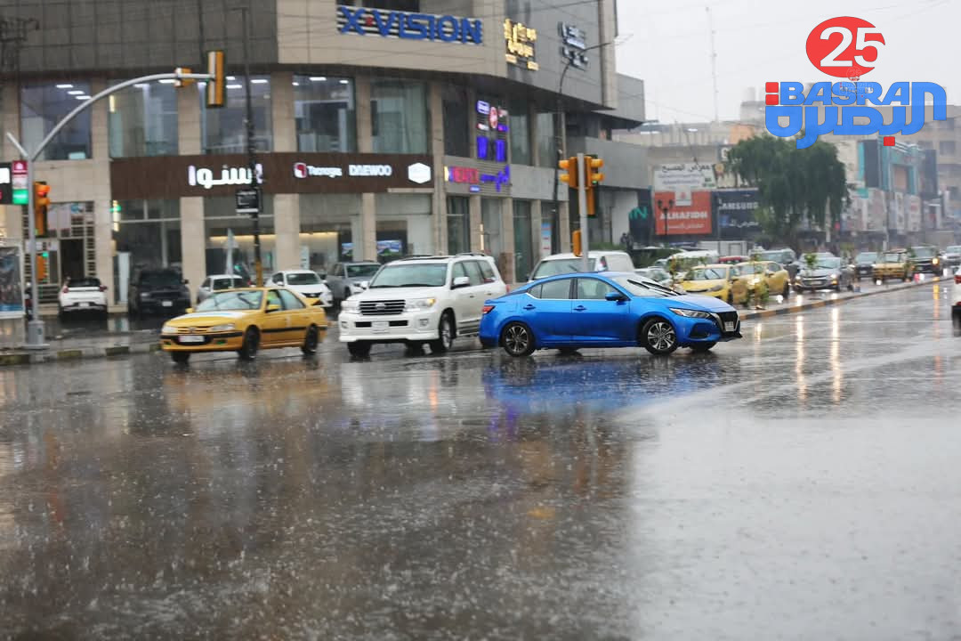 ▪️بالصور.. أولى زخّات المطر في بغداد🌧