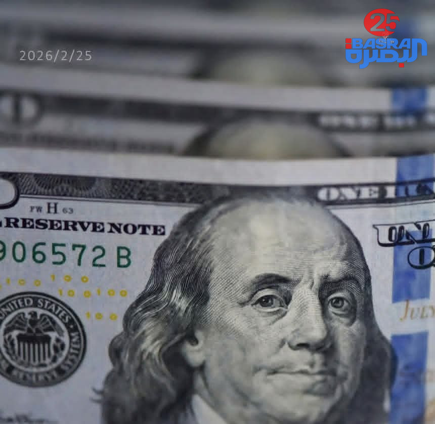 الدولار يتجاوز حاجز 154000 دينار للورقة في الاسواق المحلية