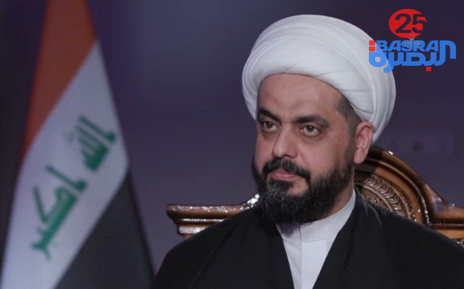 لأمين العام لعصائب أهل الحق الشيخ “قيس الخزعلي” يدين استهدف حقل كورمور واصفًا إياه بالاعتداء الذي يمس قدرة الدولةِ على حماية مقدّرات شعبها