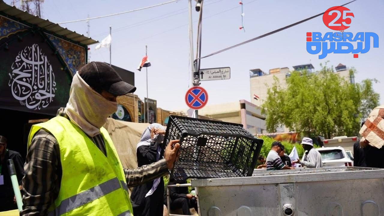 دائرة الإحصاءات البيئية: نسبة المخدومين بجمع النفايات خلال عام 2024 باستثناء الاقليم بلغ 69% واعلى نسبة في محافظة كركوك وذي قار وبنسبة 100% وأقل نسبة في محافظة صلاح الدين وبنسبة 66.1%