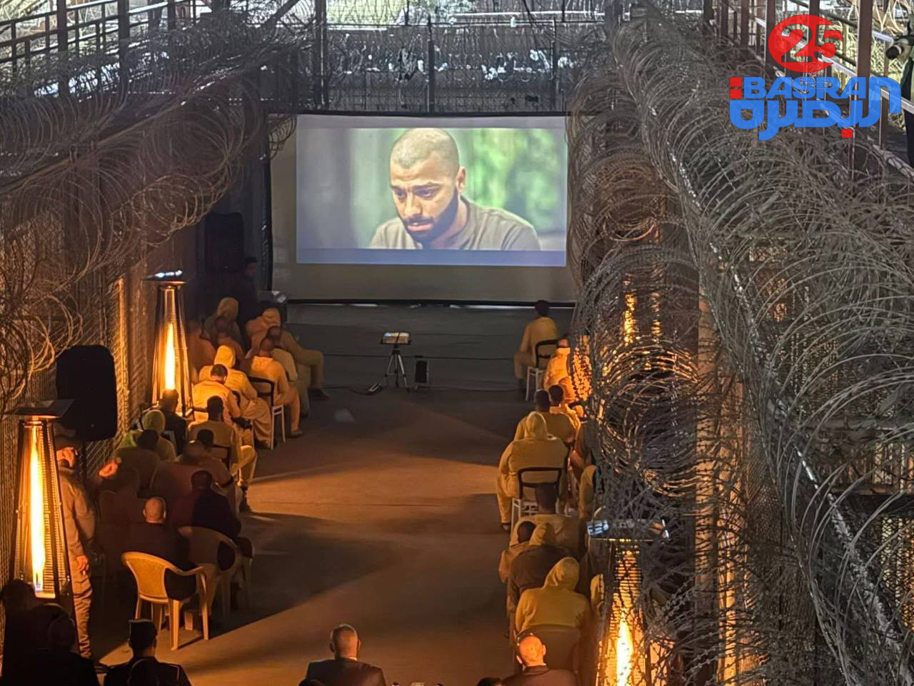 جهاز الامن الوطني يعرض فلم “جريرة” داخل السجون بتوجيه من رئيس الجهاز ضمن برنامج توعوي