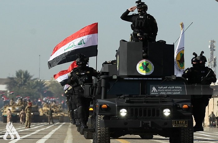 جهاز مكافحة  الإرهـاب العراقي يتوج بطلاً على العالم بعد تفوقه على 24 دولة و37 فريقا في مسابقة المحارب الدولي