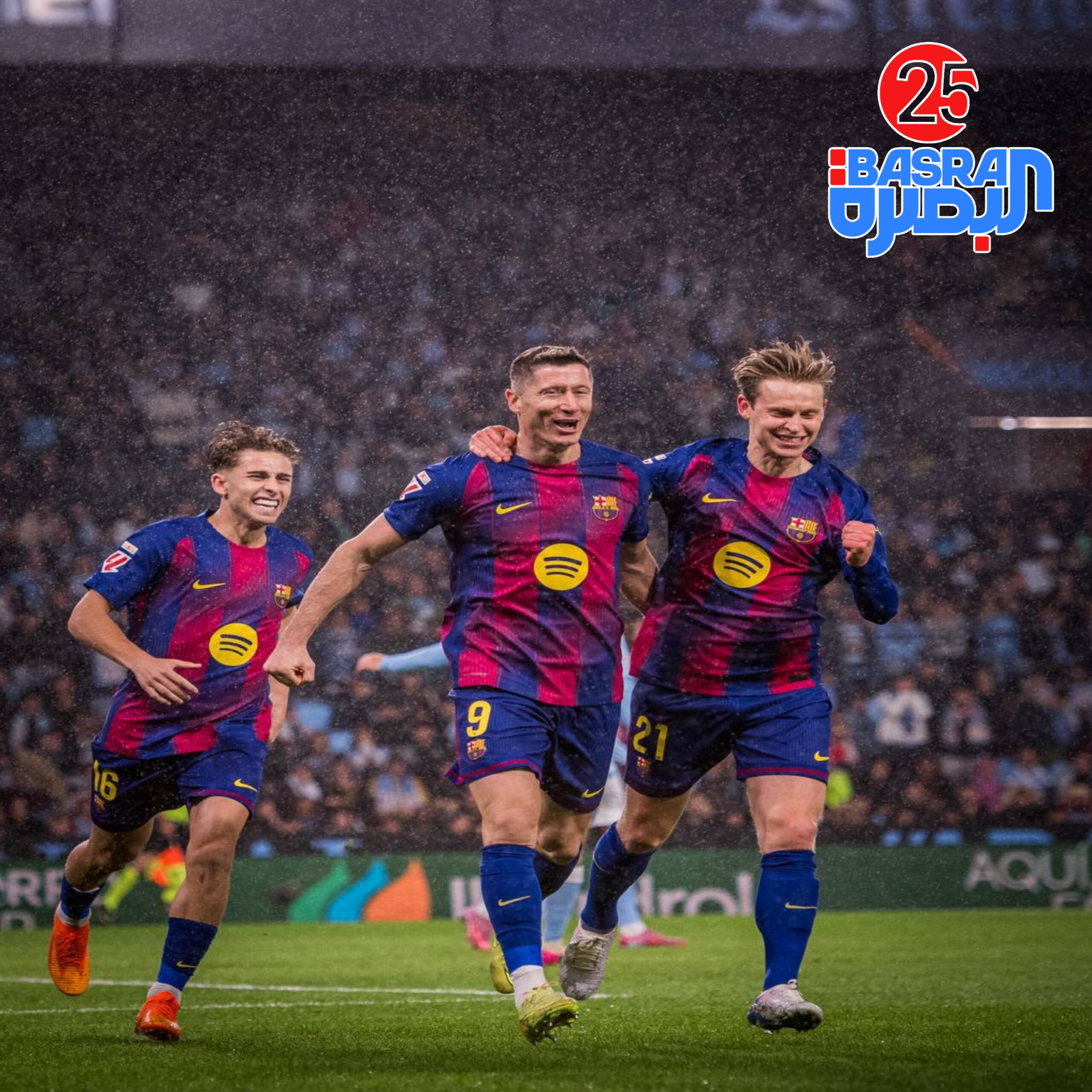 برشلونة يقلص الفارق مع  ريال مدريد بالفوز على سلتا فيغو بأربعة أهداف مقابل هدفين بالدوري الاسباني